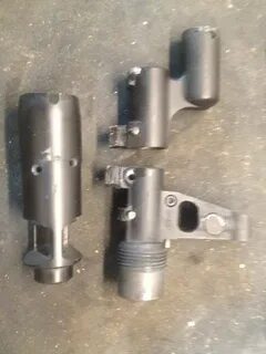 Ak gas block, front sight and brake - rifleshooter.com