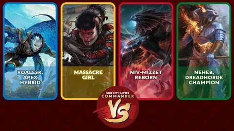 Commander VS S15E5: Roalesk VS Massacre Girl VS Niv-Mizzet V