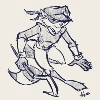 Advos в Твиттере: "Sly Cooper doodle.