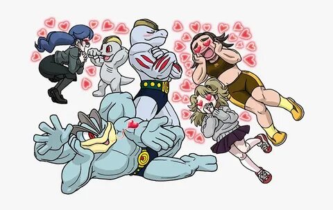 Machamp Girls, HD Png Download , Transparent Png Image - PNG