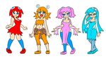 Pac-Man Ghost Gals by Minus8 Minus8 Know Your Meme