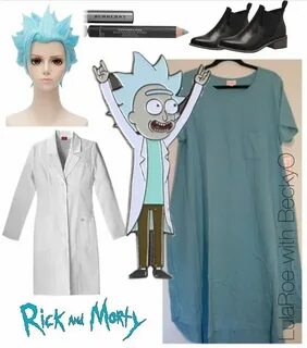 Simple Halloween costume idea using LulaRoe Carly: Rick Sanc