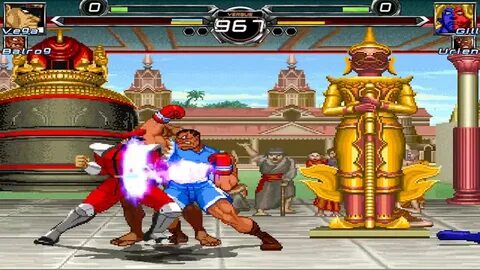 NICK54222 MUGEN: M. Bison and Balrog VS Gill and Urien - You