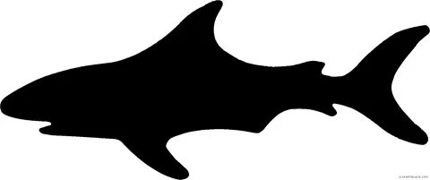 Clipart shark silhouette, Clipart shark silhouette Transpare