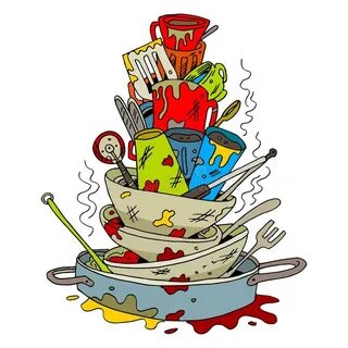 No Dirty Dishes Clipart