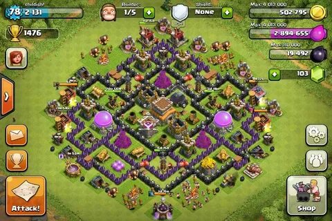 Layouts - Clash of Clans Wiki Clash of clans, Clash of clans
