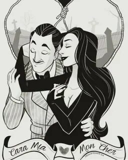 Pin by Я Свиридова on For Beauty's Beast Gomez and morticia,
