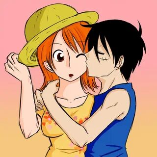 Luffy Kisses Nami - LuffyxNami litrato (24459957) - Fanpop