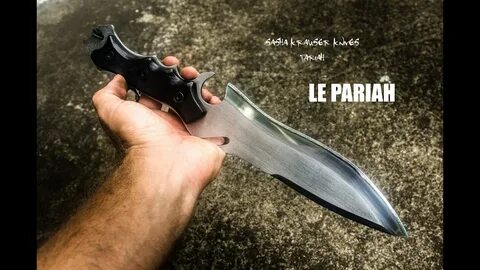 Pariah hypno recurve combat knife -Resident Evil 4 Jack Krau