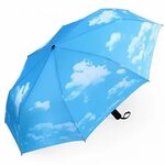 Складной зонт Голубое небо купить, отзывы, фото, доставка - 