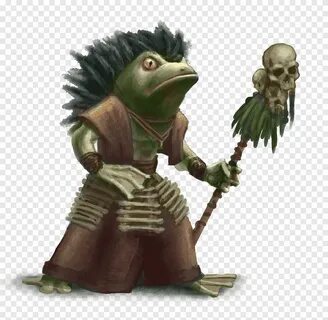 Dungeons & Dragons Pathfinder juego de rol bullywug monstruo