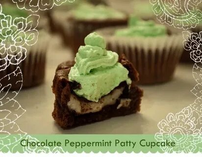 Chocolate York Peppermint Patty Cupcake Recipe Desserts, Cup