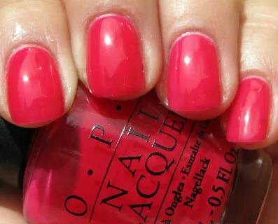 Wearing this colour right now... A classic jelly polish! OPI