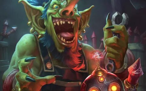 Hearthstone: Heroes of Warcraft Гоблины Goblins vs. Gnomes Смех Игры Фэнтез...