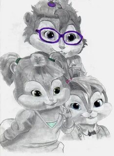 my picture Chipettes - The Chipettes fan Art (24029351) - Fa