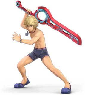 File:Shulk Swimsuit SSBU.png - SmashWiki, the Super Smash Br