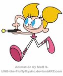 DEXTER'S LAB - Animated Dee Dee by LWB-the-FluffyMystic Dext