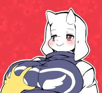 toriel, undertale, artist request, highres, 1girl, breasts, 