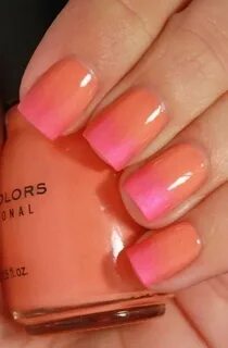 Nails orange coral pink 65+ best ideas #nails :::: Nail Nail