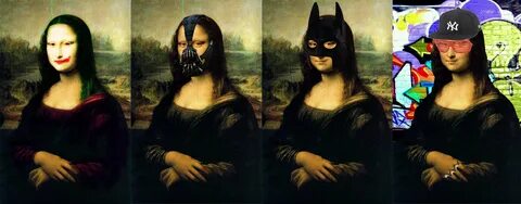 Photoshopped Mona Lisa Grubblet's Designs