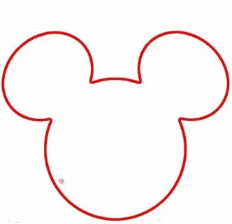 Free Outline Of Mickey Mouse Head, Download Free Outline Of 