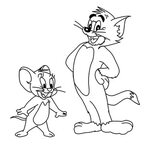 Smiling: Tom And Jerry Cartoon Images 78A