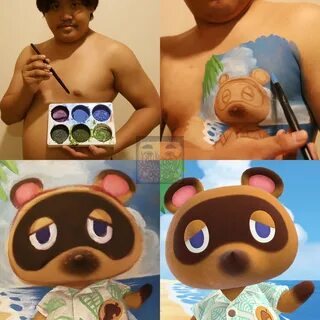 Lonelyman and his nipple Tom Nook Know Your Meme