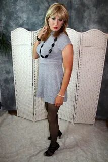 Grey skater dress Chloe Dresser Flickr