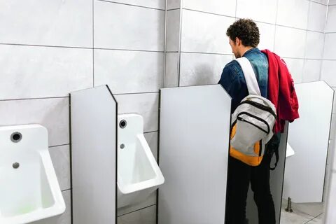 Flushing public urinals can spread COVID-19, study finds. - 