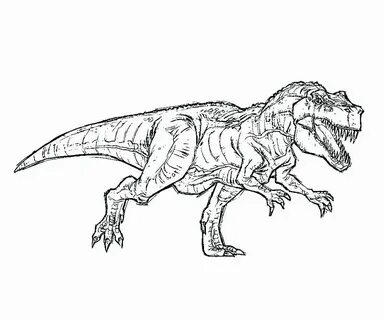 Indominus Rex Coloring Page Lovely Indominus Rex Coloring Pa