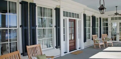 Atlantic - Premium Vinyl Shutters Shutters exterior, Louvere