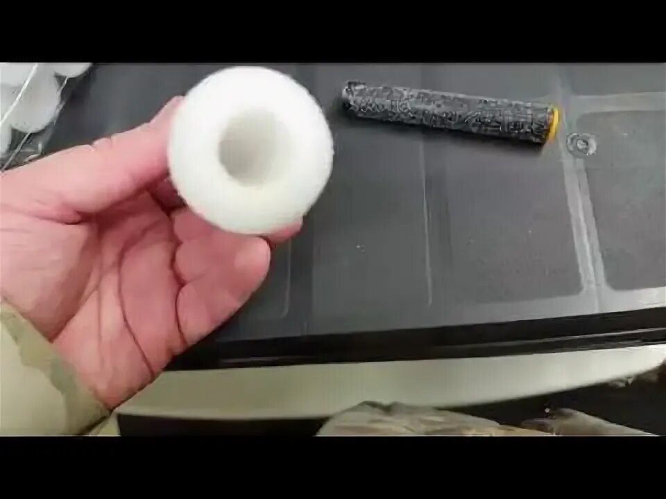 A source of open-cell foam for Airsoft suppressors - YouTube