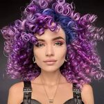 Black And Purple Curly Hair - Best Images Hight Quality