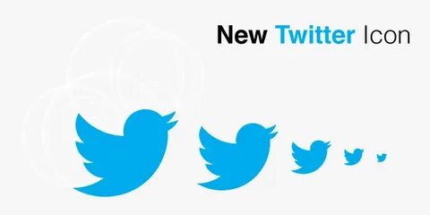 New twitter Logos