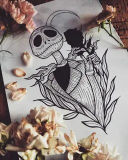 Jack Skellington from Tim Burton's The Nightmare before Chri