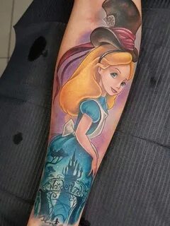 Pin by Tyler Moore on Tats Alice in wonderland tattoo sleeve