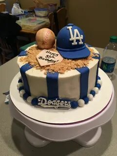 Dodgers birthday cake Lori & Emily's Cakes in 2019 Dodgers c