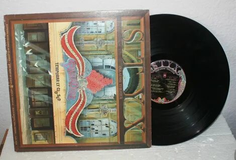 STYX "Paradise Theater" LP 1980 A&M SP-3719 (Dennis DeYoung)