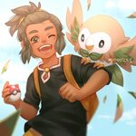 Hau is such a cutie and im cry ing Pokemon moon and sun, Cut