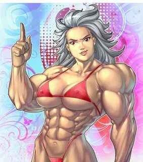 Buff Anime Girl Characters