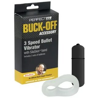 Perfect Fit Buck-Off 3 Speed Bullet Vibrator Perfect Fit