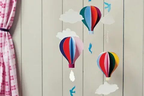 How To Make Hot-Air Balloon Mobile