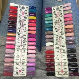 Paleta de colores para uñas 💅 🏻 Dnd gel polish, Nail colors, 