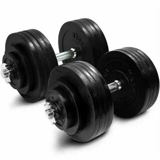 Купить Yes4All 200 lb Adjustable Dumbbell Set Pair *IN на Ау