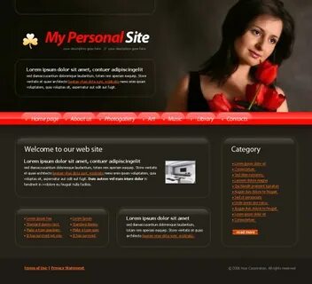 My Secret Website Template - 4216 - Love & Dating - Website 
