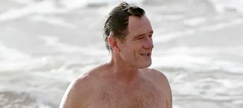 Bryan Cranston Goes Shirtless for Refreshing Swim in Hawaii 