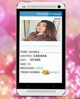 Hot Canadian girls numbers cho Android - Tải về APK