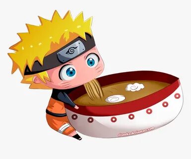Cute Naruto Eating Ramen, HD Png Download , Transparent Png 