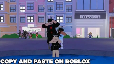 BECOMING A GIRL COPY AND PASTE ON ROBLOX + PICKING UP GUYS -