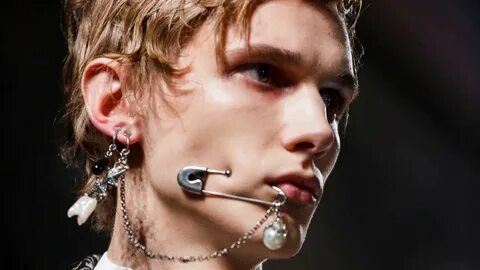 Have Fashion Designers Reached Peak Facial Piercings?. The i